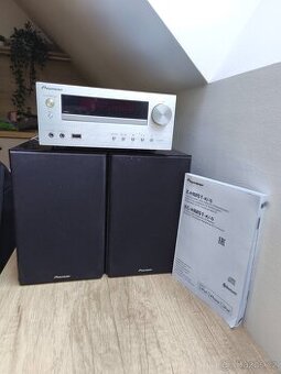 Mikrosystém Pioneer X-HM51-S černá/stříbrná