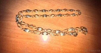 Prodám zlatý 585/14k řetízek luis vuitton