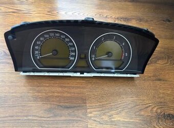 BMW 7 E65, tachometr, budíky nafta