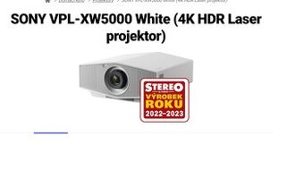 Sony vpl-xw5000es White