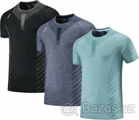 Funkční sportovní Trička - Vel. L,XL,2XL - 3 Kusy