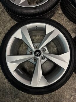 Nová alu kola Audi A3,Q2 18" 5×112 + Bridgestone Turanza