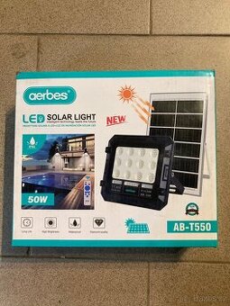 Solární led světlo