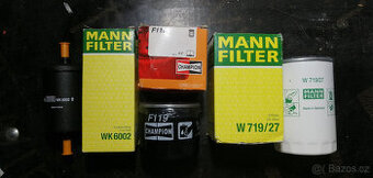olejový filtr a palivový filtr
