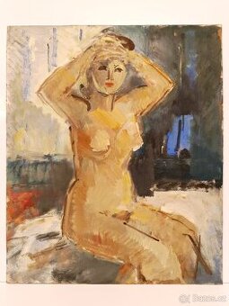 Obraz Jana Lieblová, Akt, olej 59x50