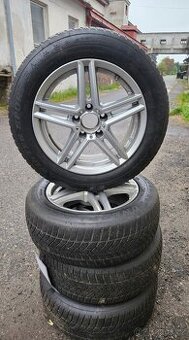 Alu kola Mercedes-Benz Audi 5x112 7jx16 et38 pneu