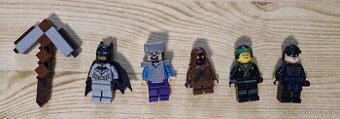 LEGO minifigurky – mix (Batman, Minecraft, Star Wars aj.)