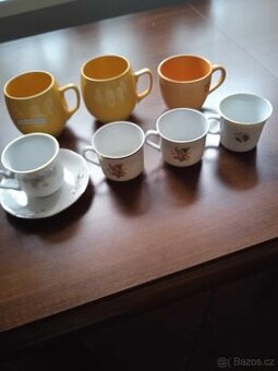 Prodám keramické a porcelánové hrníčky