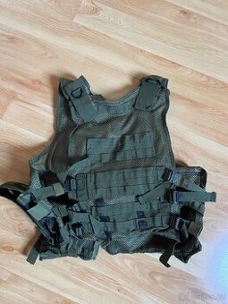 Taktická airsoft vesta – vel. L (maskáčová)