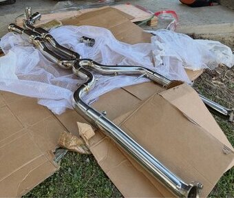 Midpipe nerezový výfuk zakázková výroba