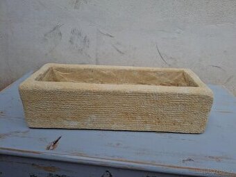 MÁLÉ PÍSKOVCOVÉ KORÝTKO - KVĚTINÁČ