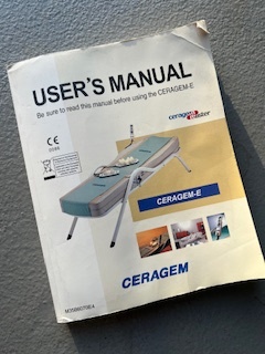 CERAGEM-E  masážní lehátko