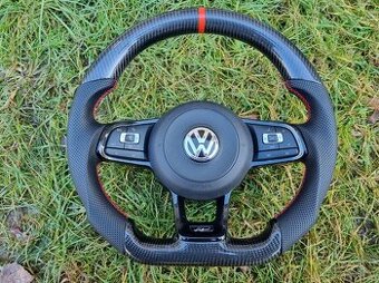 VOLANT RLINE GTD GTI KOZENY / KARBÓN / PERFOROVANY