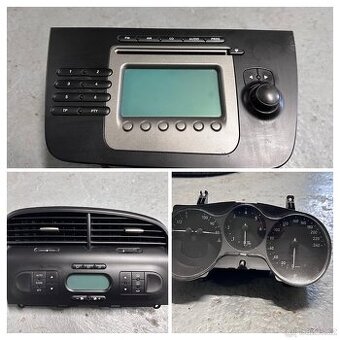 Seat Altea, Toledo Autorádio, klimatronic, budíky