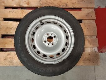 Plechové disky 15" + pneu Goodyear 185/65 R15 – 4 ks