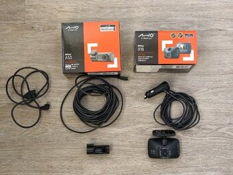 Autokamery MIO 818 a MIO A50 (set - přední + zadní)