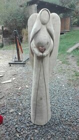 Dřevěná socha na zahradu - 1
