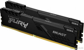 Kingston Fury Beast Black 16GB DDR4 KF432C16BBK2/16