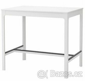 Barový bílý stůl Ekedalen Ikea