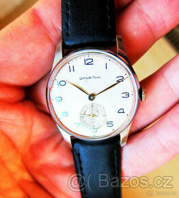 První československé hodinky PRIM "SPARTAK" K25, 15 jewels