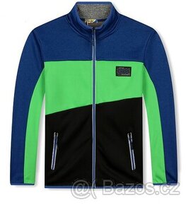 NOVÁ SOFTSHELLOVÁ MIKINA / BUNDA - KUGO - 9-11 let 140 cm