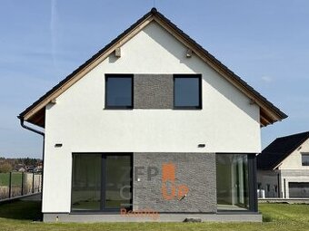Moderní nízkoenergetický dům v Dřítči – výjimečné, na dosah 