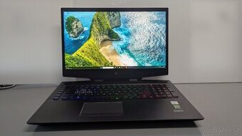 Špičkový herní notebook HP OMEN 17, i7, RTX 2070, 16GB-512GB