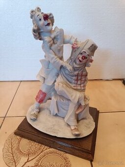 Socha Capodimonte klauni - 1
