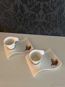 2x šálek s podšálkem Villeroy & Boch