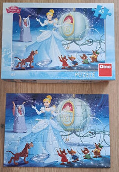 Puzzle 48 dílků Ledové království