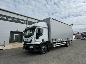 IVECO EUROCARGO 180-280P, 000150KM, HYD. ČELO, NA 18 PALET