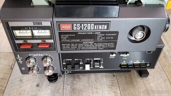 Zvukový filmový stroj S8 Elmo GS-1200 XENON Stereo s pohonem
