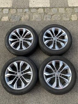 VW originální 17” ALU kola včetně zimní pneu