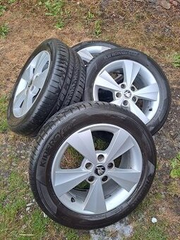 Alu kola 5x112 originál Škoda Octavia III 205/55 R16