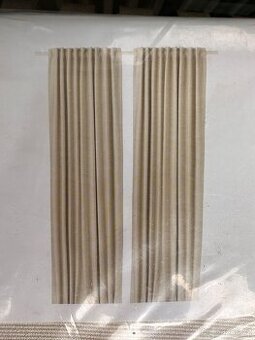 Závěsy IKEA VILBORG, 145×300 cm, 2 ks – nové, nepoužité
