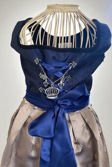 Dámské dirndl šaty, selský styl vel. XS