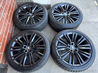 Alu 19" 5x112, " CANOPUS BLACK ", zimní 90% SUP3, TOP