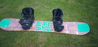 Boty, snowbord, páteřák
