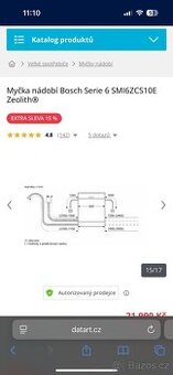 Myčka na nádobí,myčka ,bosh ,zánovní ,dobrá cena