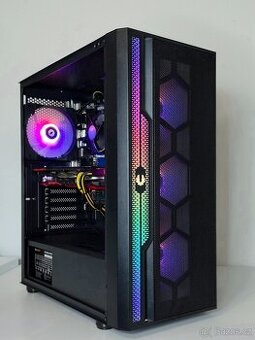 Herní PC, GTX 1070 8GB, Intel i3-9100, 16GB RAM, NWMe, WIN11