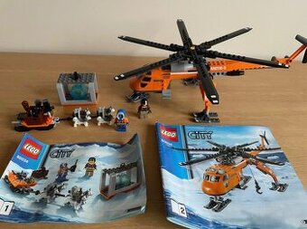 Lego city 60034 polární helikoptéra