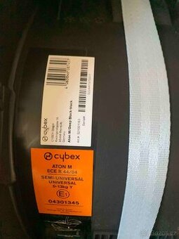 Vajíčko CYBEX ATOM M černá