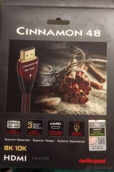 Audioquest Cinnamon 48 HDMI 2.1- 1,5m, NOVÝ