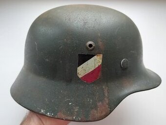 Helma M35 originál Wehrmacht vel. 62 přilba WH