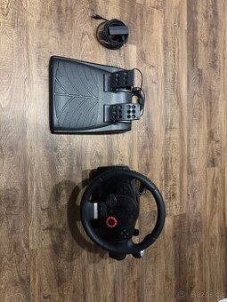 Logitech Driving Force GT + pedály – velmi pěkný stav