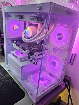 Stolní PC White CPU 12C/24T, RAM32GB, SSD2T, GPU8Gb