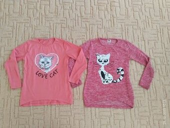 Trička s přeměňovacím obrázkem vel.140 - 1