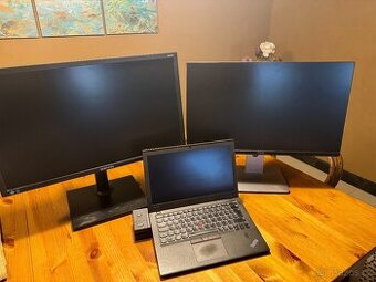 ThinkPad X270 Core i5, dokovací stanice, 2 x fullhd monitor