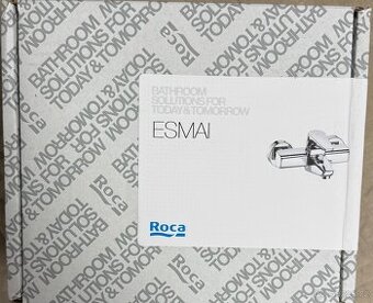 Vanová baterie nástěnná Roca Esmai bez sprchového setu.