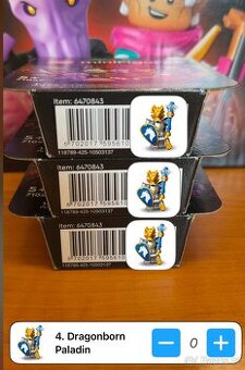 LEGO 71047  Dungeons&Dragons - Paladin - Rytíř - Chobotnice